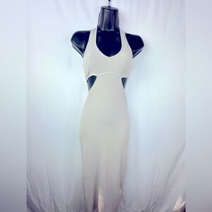 Divided by H & M Maxi Ivory Dress sz XS